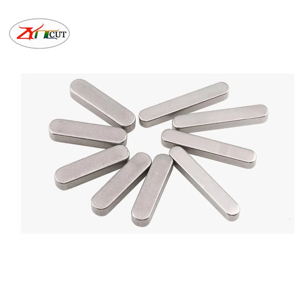 M3 M4 M6 M8 M10 M12 304 Stainless Steel Round Head Fat Key Pin Chamfered flat key pin GB-1096A Square Pin Shaft Key Pin