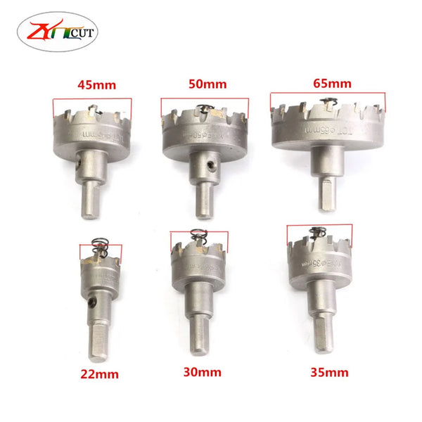 Rreaming Bit 22 30 35 45 50 65mm Electric drill Carbide Reaming Bit Set Stainless steel Special Metal opening Drilling bit